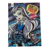 Caderno Brochurão (20cm x 27,5cm) Capa Dura 48 Folhas Monster High