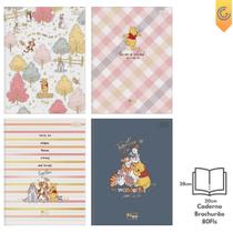 Caderno Brochurão 80 Fls Pooh - Tilibra