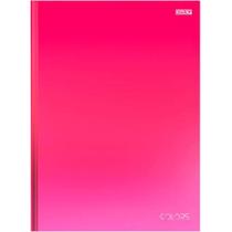 Caderno Brochurão 80 Folhas São Domingos Colors Rosa