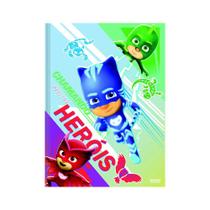 Caderno Brochurão 80fls PJ Masks Heróis SD