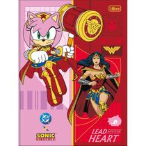 Caderno Brochurão A4 Grande - Sonic DC - 80 Folhas - Tilibra -