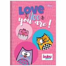 Caderno Brochurão Bubu e as Corujinhas 80 Folhas Tilibra
