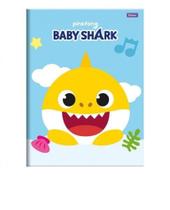 Caderno Brochurao C/D 96 Folhas Baby Shark Foroni