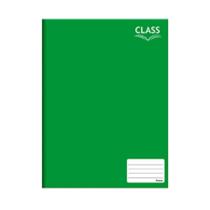 Caderno brochurao c.dura verde 80fls.pct/5 foroni