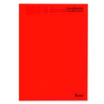 Caderno Brochurão Caligrafia C.d. 48 Fls Tamoio - Vermelho
