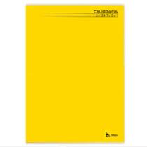 Caderno Brochurão Caligrafia C.D. 96 Fls Tamoio - Amarelo