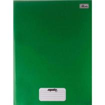 Caderno Brochurão Capa Dura 96 Folhas Verde Mais - Tilibra Caderno Brochurão Capa Dura 96 Folhas Verde Mais - Tilibra