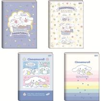 Caderno Brochurão Capa Dura Cinnamoroll 80 Folhas Pacote com 5 Unidades Caderno Brochurão Capa Dura Cinnamoroll 80 Folhas Pacote com 5 Unidades