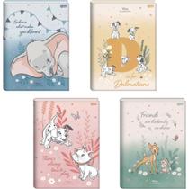Caderno Brochurão Capa Dura Disney Clássicos 80 Folhas Pacote com 5 Caderno Brochurão Capa Dura Disney Clássicos 80 Folhas Pacote com 5