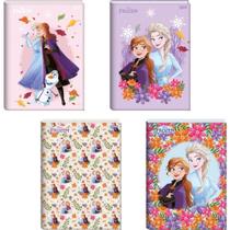 Caderno Brochurão Capa Dura Frozen 80 Folhas Pacote com 05 Caderno Brochurão Capa Dura Frozen 80 Folhas Pacote com 05