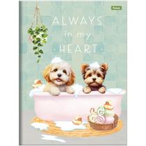 Caderno Brochurão Capa Dura Furfriends 80 Folhas Pacote com 5 Caderno Brochurão Capa Dura Furfriends 80 Folhas Pacote com 5