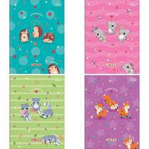 Caderno Brochurão Capa Dura HOLLY 80 Folhas Pacote com 5 Unidades