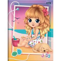 Caderno Brochurão Capa Dura JUDY 80 Folhas Pacote com 05 Caderno Brochurão Capa Dura JUDY 80 Folhas Pacote com 05