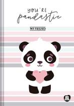 Caderno Brochurao Capa Dura My Friend 80F Caderno Brochurao Capa Dura My Friend 80F