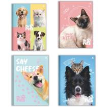 Caderno Brochurao Capa Dura MY PETS 48F PCT.C/10