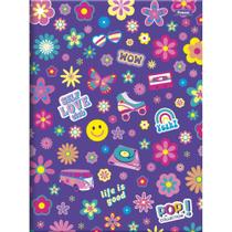 Caderno Brochurão Capa Dura POP Collection 96 Folhas Pacote com 5 Caderno Brochurão Capa Dura POP Collection 96 Folhas Pacote com 5