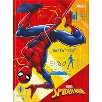 Caderno Brochurao Capa Dura SPIDER-MAN TOP 48 Folhas