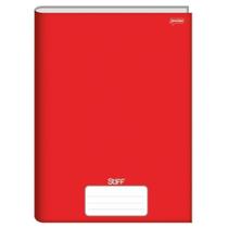 Caderno Brochurão Capa Dura Stiff 96 Folhas Vermelho Jandaia Universitario