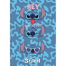 Caderno Brochurao Capa Dura Stitch 80Fls. Caderno Brochurao Capa Dura Stitch 80Fls.