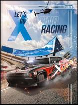 Caderno Brochurao Capa Dura X-Racing 80Fls.