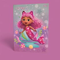 Caderno brochurao cd 80fls a casa magica da gaby