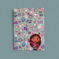Caderno brochurao cd 80fls a casa magica da gaby