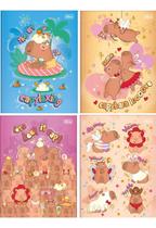 Caderno brochurao cd univ capyclub 80f tilibra -