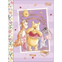 Caderno Brochurao Colegial Pooh Cd 16,6x23,9cm 160fls Sortid