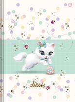 Caderno Brochurão Grande Pautado Gatinha Sissi 80 Folhas Capa Dura Animativa Caderno Brochurão Grande Pautado Gatinha Sissi 80 Folhas Capa Dura Animativa