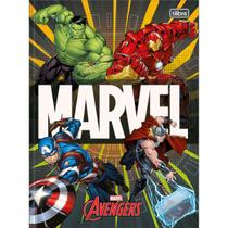 Caderno Brochurão Grande Universitário Avengers Vingadores 80 Folhas Capa Dura Tilibra