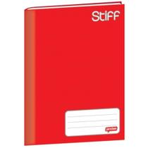 Caderno Brochurão Jandaia Stiff 96 Folhas Capa Dura Vermelho