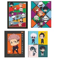 Caderno Brochurão Jujutsu Kaisen 80fls Capa Dura - Foroni