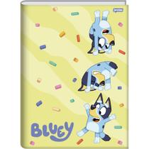 Caderno Brochurão Menina Capa Dura Bluey 80 fls