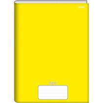Caderno Brochurão sem Pauta STIFF 96 Folhas Amarelo CD PCT com 05