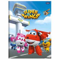 Caderno Brochurão Super Wings 96 Folhas Foroni Caderno Brochurão Super Wings 96 Folhas Foroni