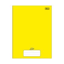 Caderno Brochurão Tilibra Capa Dura Amarelo 96 Folhas