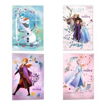 Caderno Brochurao Universitario Capa Dura Frozen 80fls