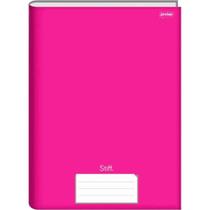 Caderno Brochurinha 96F Rosa Pink Jandaia Caderno Brochurinha 96F Rosa Pink Jandaia