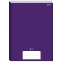 Caderno Brochurinha Roxo 96 Fls Escolar Organização Prática 1/4 Agendinha Anotações Escolares