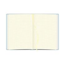 Caderno Bullet Journal pontilhado com fitilho Capa texturizada Redoma Borboleta