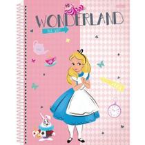 Caderno C/D 01 Materia Alice 80 Folhas Sao Domingos Capa Sortida - SÃO DOMINGOS