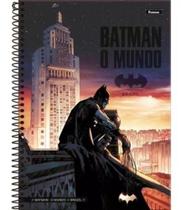 Caderno C/D 01 Materia Batman 80 Folhas Foroni Capa Sortida