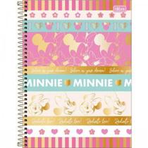 Caderno C/D 01 Materia Minnie 80 Folhas Tilibra
