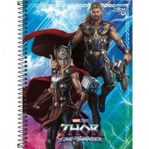 Caderno C/D 10 Materias Thor Love And Thunder 160 Folhas Tilibra Caderno C/D 10 Materias Thor Love And Thunder 160 Folhas Tilibra