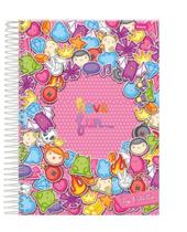 Caderno C/D 15 Materias Pop Collect Foroni