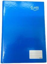 Caderno c/d broch. 1/4 96 fls 140x202 foroni azul