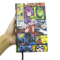 Caderno Caderneta Médio 13x21 cm Marvel Desenhar