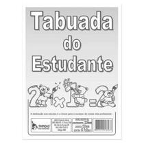 Caderno Caderneta TABUADA DO ESTUDANTE atividades Tamoio