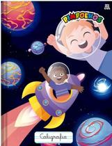 Caderno Caligrafia Brochura 40 Folhas Pimpolhos Preto - SD