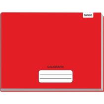 Caderno Caligrafia Capa Dura Liso Horizontal 1/4 48 FLS Vermelho - Pacote com 05 Unidades Caderno Caligrafia Capa Dura Liso Horizontal 1/4 48 FLS Vermelho - Pacote com 05 Unidades